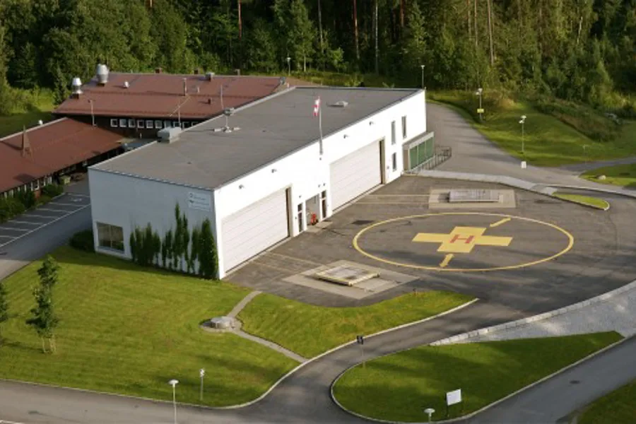Base Lørenskog fra lufta
