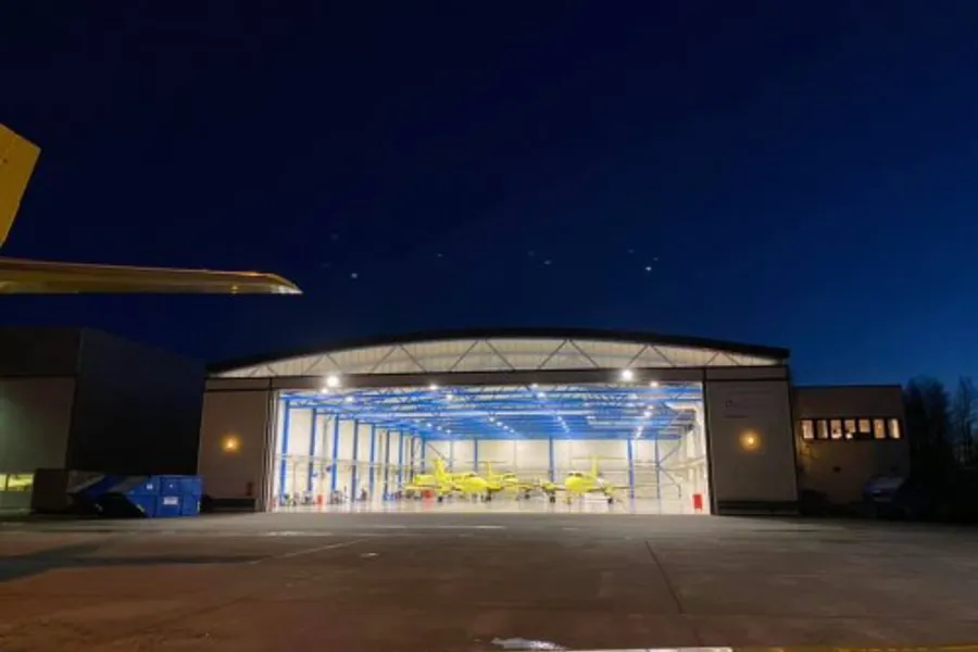 hangar på Gardermoen